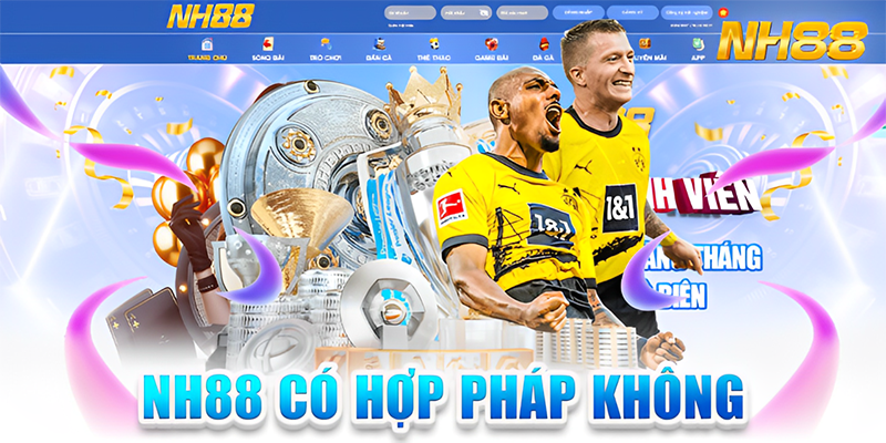Tìm hiểu sự hợp pháp của nhà cái nh88