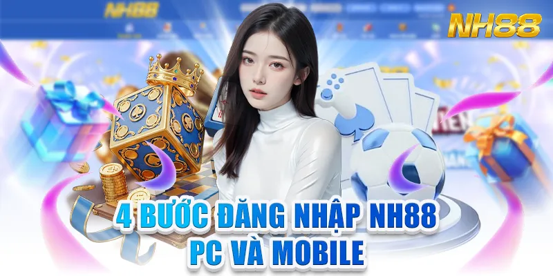 Đăng Nhập NH88 Trên Máy Tính