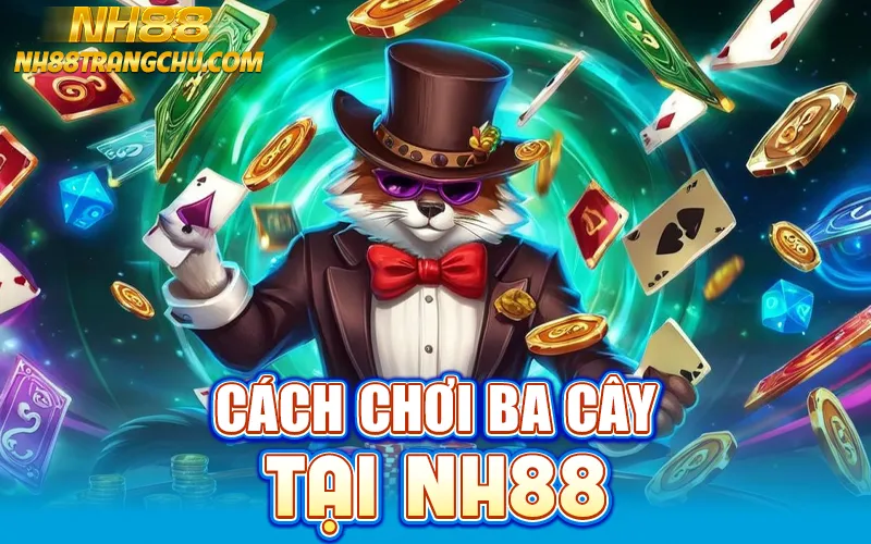 Cách chơi ba cây tại NH88 – quy trình chia bài, soi tụ, so điểm