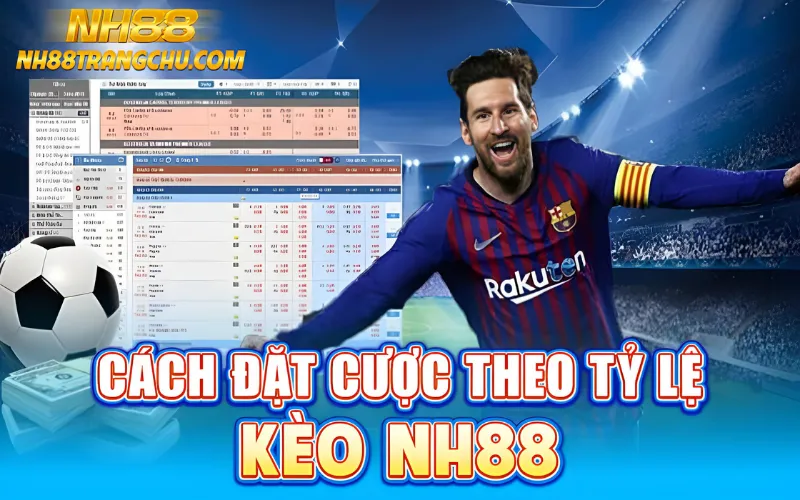 "Cách đặt cược theo tỷ lệ kèo NH88 – chọn trận, click odds, nhập tiền"