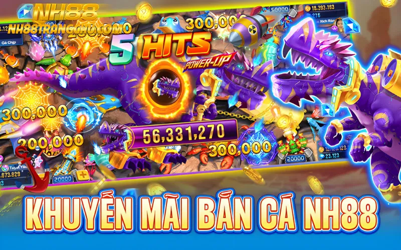 khuyến mãi bắn cá nh88