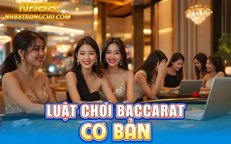 Bảng luật baccarat cơ bản tại NH88: Player, Banker, Tie, Pair"