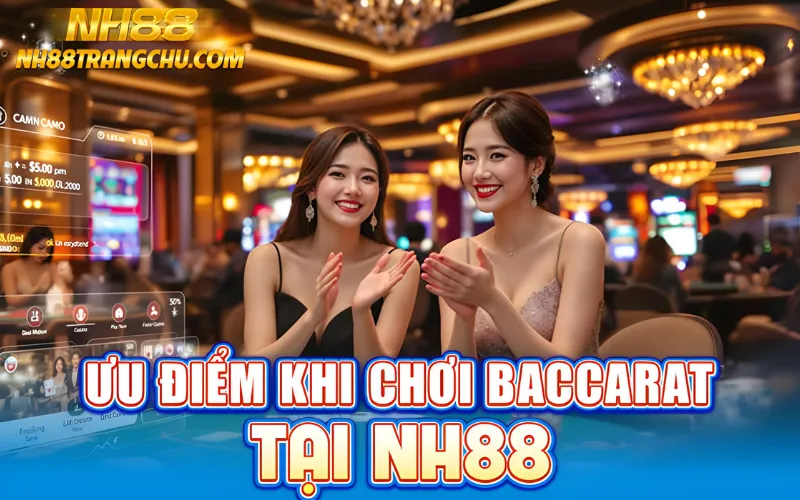 "4 bước bắt đầu chơi baccarat NH88: đăng ký, nạp tiền, chọn bàn, đặt cược